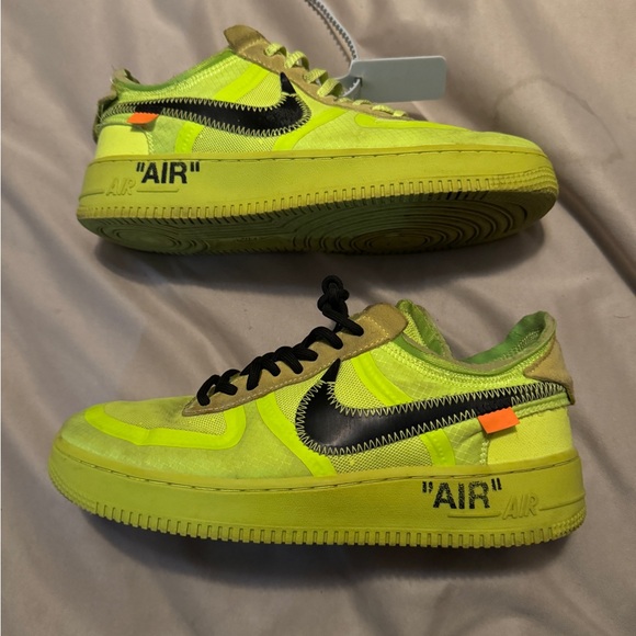 Nike Air Force1 low off white Volt